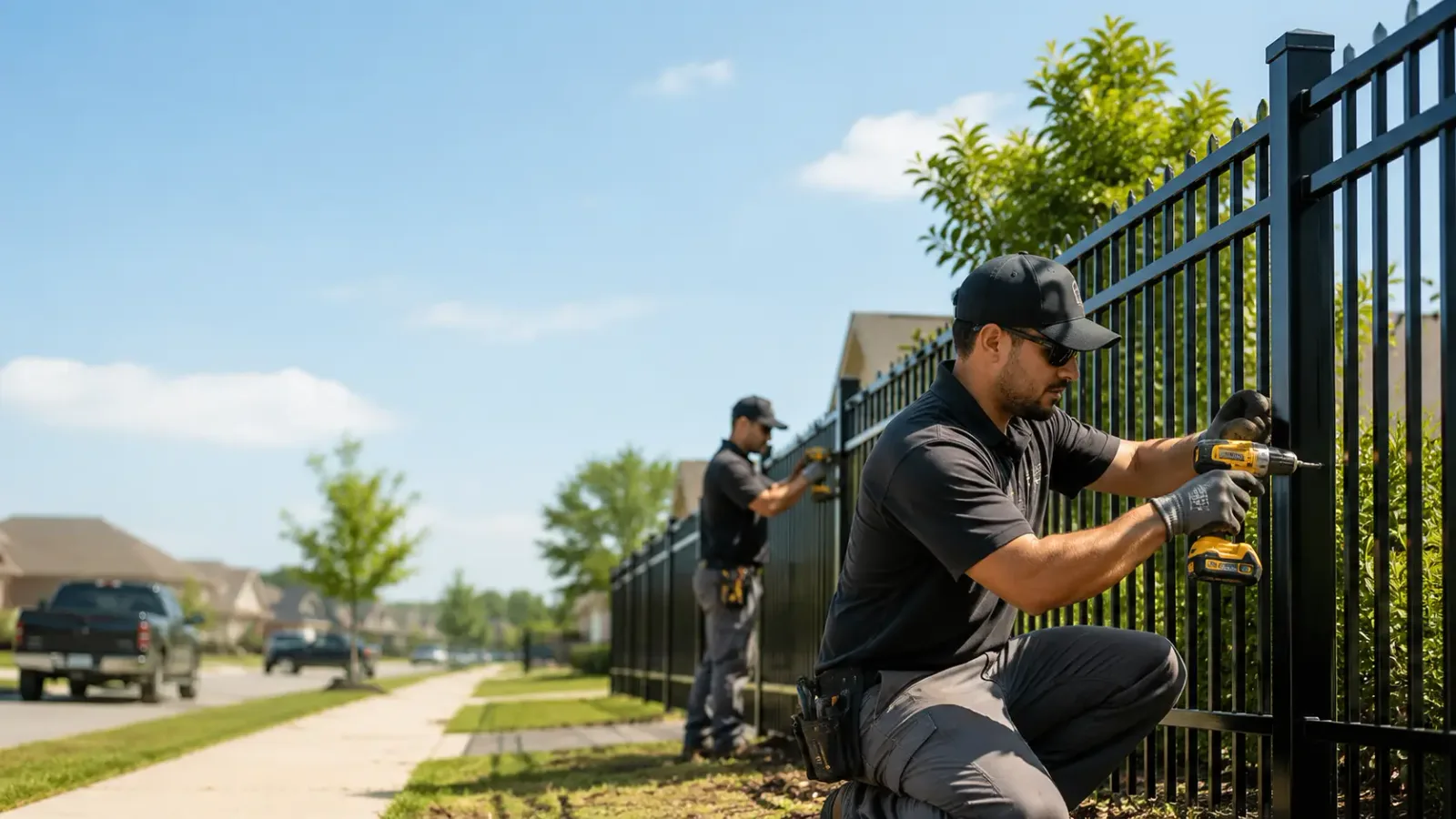 Metal Fence Installation in Resaca, GA